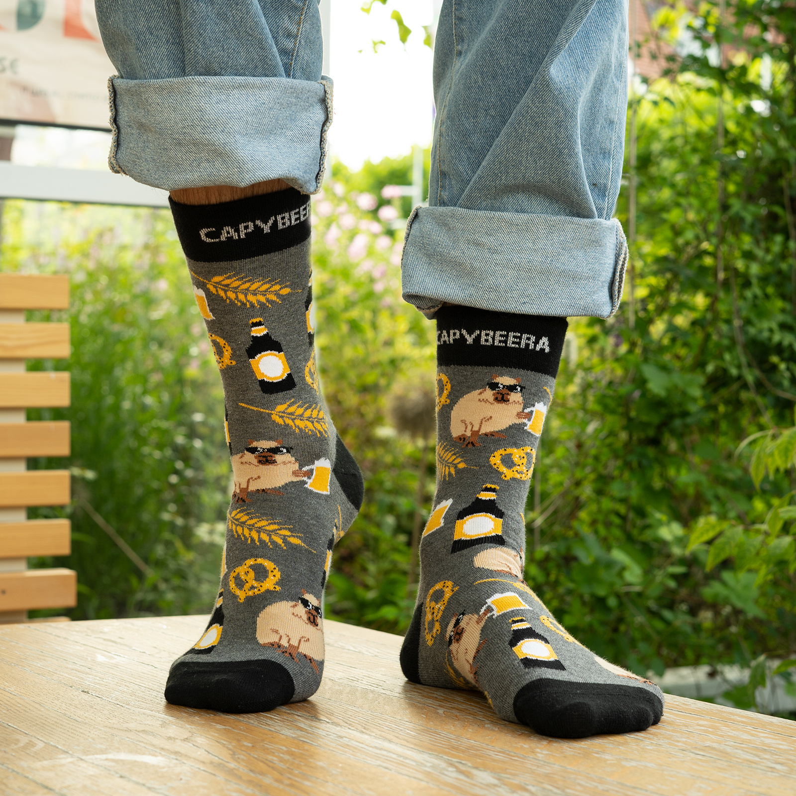 Socken mit hund